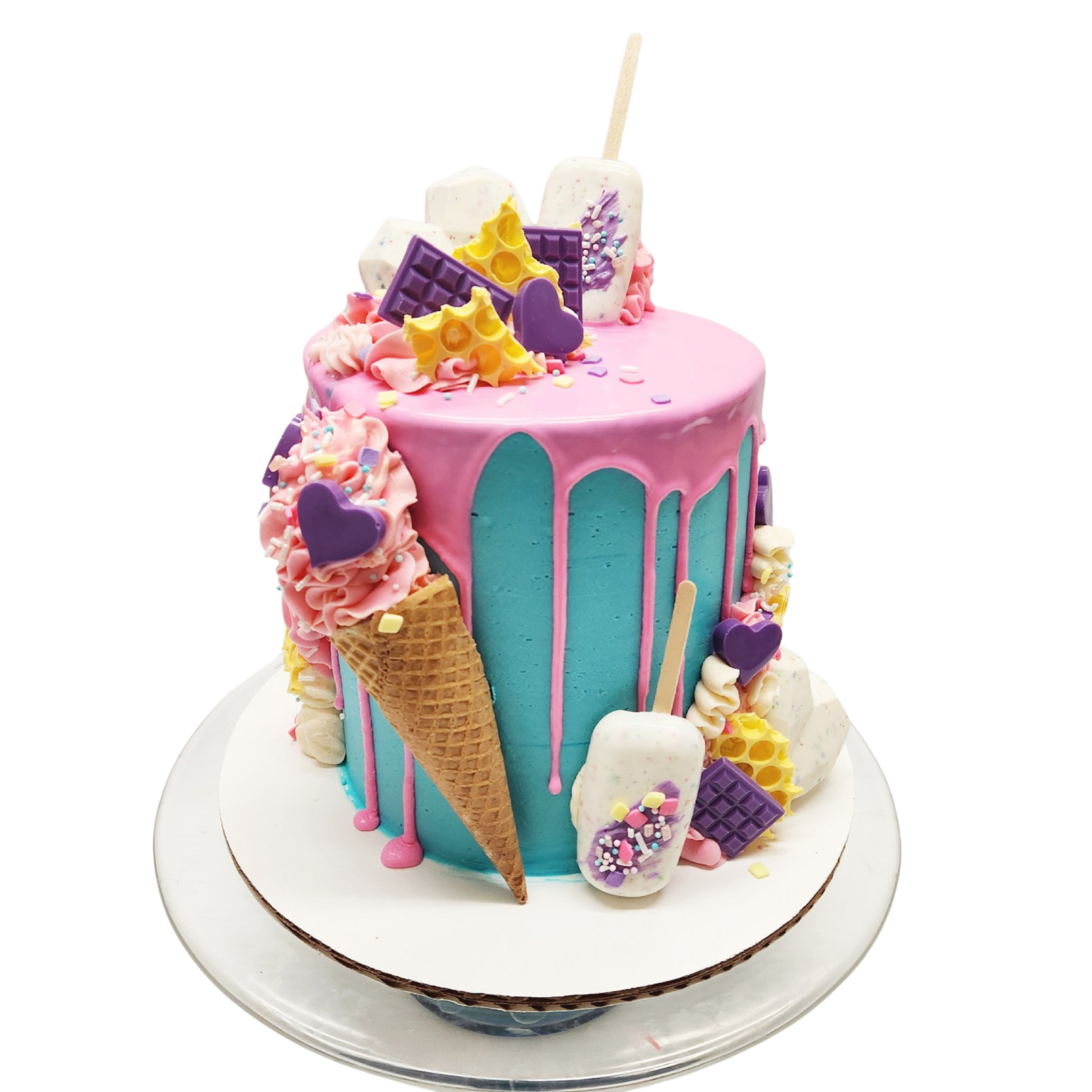 Candy theme cake