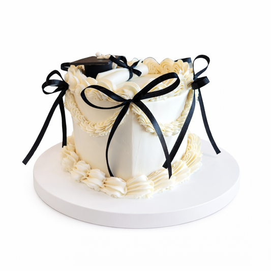 Vintage Graduation Cake