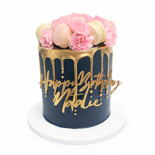 Florals and Macarons