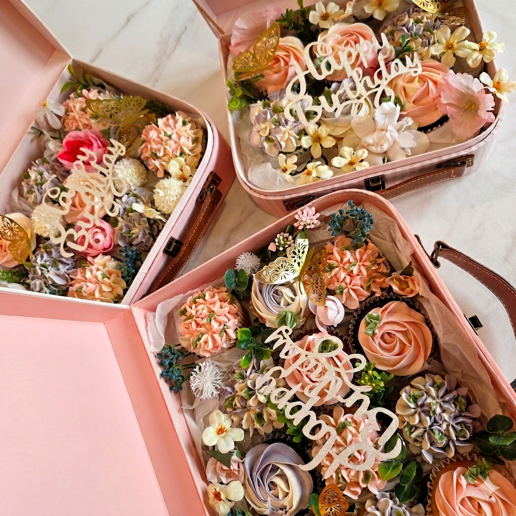 Luxury Bloom Attaché