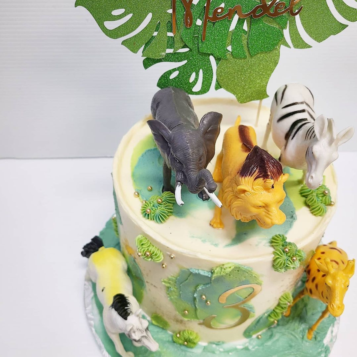 Animal Theme Cake